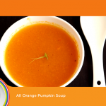 All Orange Pumpkin soup