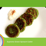 Supreme Green Spinach Cutlet