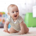 Crawling,Funny,Baby,Boy,In,Nursery,At,Home