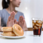 Dieting,Or,Good,Health,Concept.,Young,Woman,Rejecting,Junk,Food