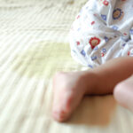 Bed,Wet,Situation,Of,Toddler,Girl,1.7,Years,With,No