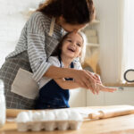 Smiling,Mother,Having,Fun,With,Small,Preschool,Kid,Daughter,,Playing